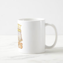 Nedsmutsad byxor kaffe mugg