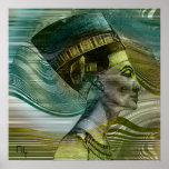 Nefertiti avslöjde affischer