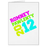 NEON COLLEGIATE.png för ROMNEY PAWLENTY VP Hälsnings Kort
