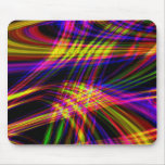 Neon Psychedelic Mousepad Mus Matta
