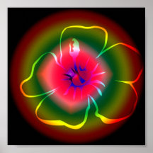 NEONBLOMMA AFFISCHER