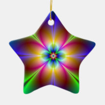 Neondaisy Jul Dekorationer