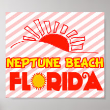 Neptune strand, Florida Print