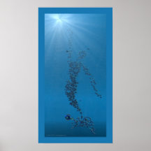 Neptuns Schwarm Plakatdruck
