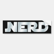 Nerd Bildekal