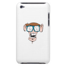 Nerd med exponeringsglas Case-Mate iPod touch case