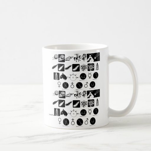 Nerdalfabet Kaffe Kopp