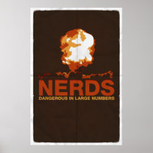 Nerds: Farligt i stort antal! Print
