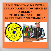 neutronfysikskämt print