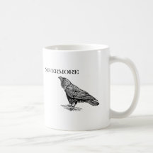Nevermore korpsvart kaffe koppar