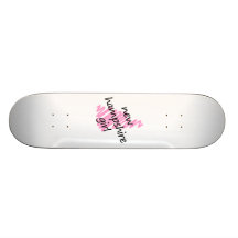 New Hampshire flicka med klottrade New Hampshire m Skate Board Decks