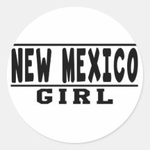 New Mexico girl designs Sticker