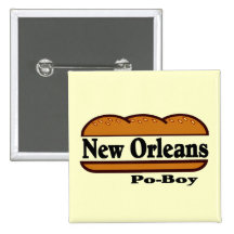 New Orleans Po pojke Knappar Med Nål