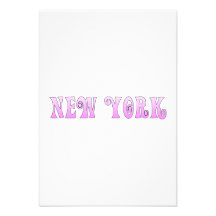 New York Anpassade Inbjudan