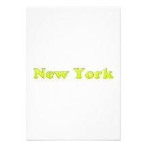 New York Anpassade Inbjudningskort