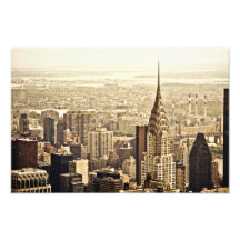 New York City - Chrysler byggnad Konstfoto