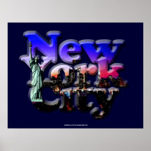 New York City & frihetsgudinnankonstaffisch