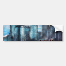 New York City - Hudson River parkera - centra Bildekal