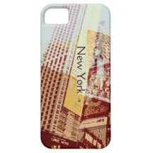 New York City tider kvadrerar collage iPhone 5 Case-Mate Fodraler
