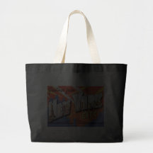 New York City vintage resor Tote Bags