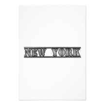 New York Custom Announcements