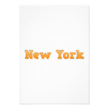 New York Custom Invite
