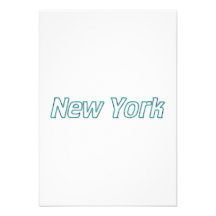 New York Custom Invite