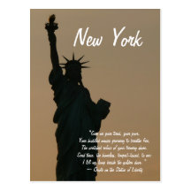 New York/frihetsgudinnancitationstecken Vykort