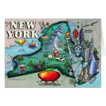 New York karta Kort