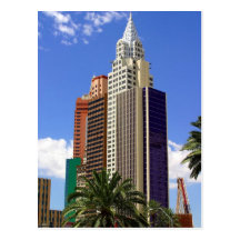 New York Las Vegas Vykort