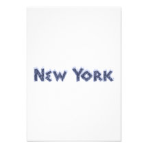 New York Personalized Announcement