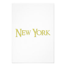 New York Personalized Announcements