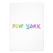 New York Personalized Invitations