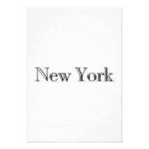 New York Personalized Invite