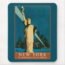 New York undra stad av världen Musmatta