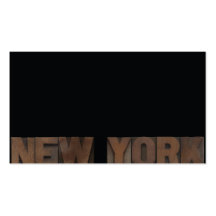 New York visitkort