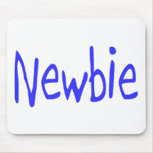 Newbie (blått) musmatta