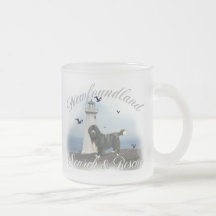 NewFoundland vid fyrvit Kaffe Koppar