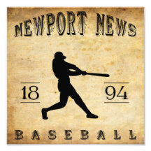 Newport nyheternaVirginia baseball 1894 Konstfoto