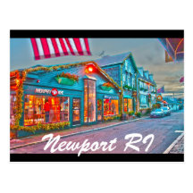 Newport RI Vykort