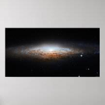 NGC 2683 UFO-galaxaffischen