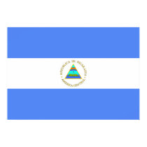 Nicaragua flagga affischer