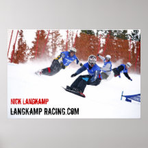 Nick Langkamp Racing Posters