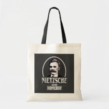Nietzsche är min Homeboy Tote Bags