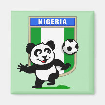 Nigeria fotbollPanda Magneter