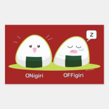 Nigiri Retangel Klistermärken