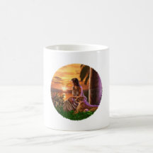 "Nile solnedgång ", Kaffe Koppar