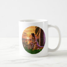 "Nile solnedgång ", Kaffe Mugg