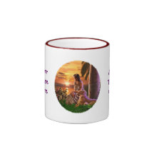 "Nile solnedgång ", Kaffe Mugg
