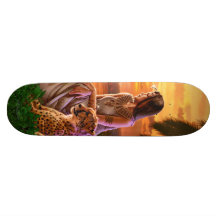 "Nile solnedgång ", Skate Board Deck
